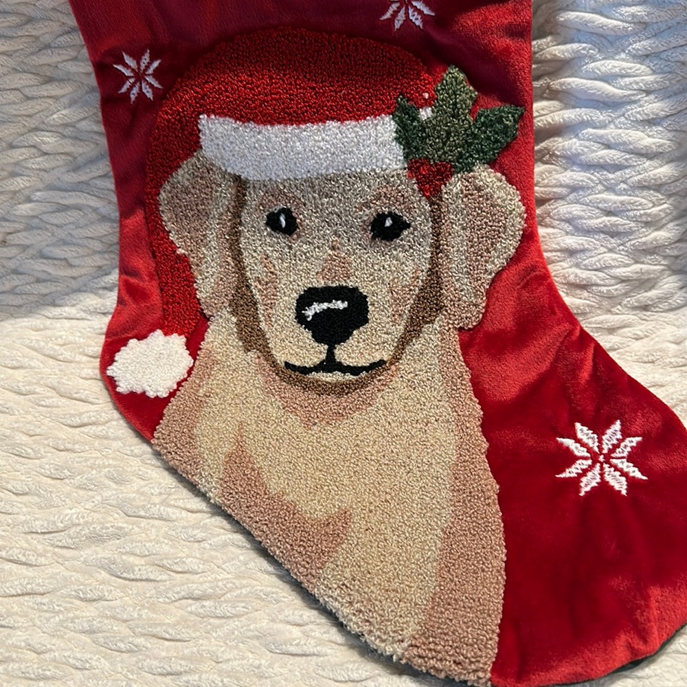 C & F Home Holiday Dog Stocking